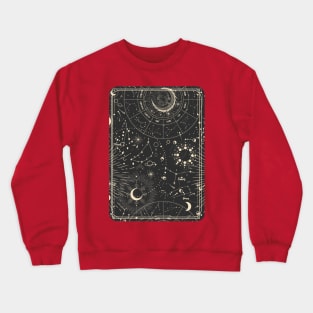 Astral landscape Crewneck Sweatshirt